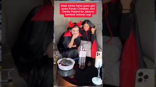 Dahlia Poland kembali bekerja lagi setelah tidak minta harta gono gini ke fandy christian