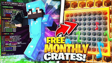 HOW TO GET UNLIMITED CRATE KEYS & MONTHLY CRATES! | Minecraft OP Prison | AkumaMC 2.0