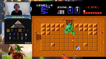 NES Legend of Zelda: Level 4 Boss Fight