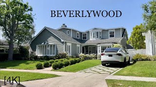 BEVERLYWOOD Los Angeles California - driving tour [4K]