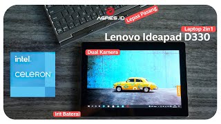 Laptop Murah dan Bisa Lepas Pasang | Review Lenovo Ideapad  D330 (2021)