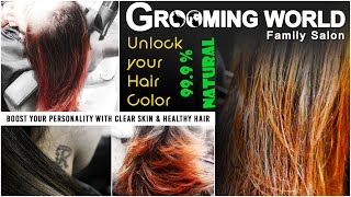 Exclusive Hair Color for Men and Women || Best SPA in Tiruvannamalai || Grooming World || Futair