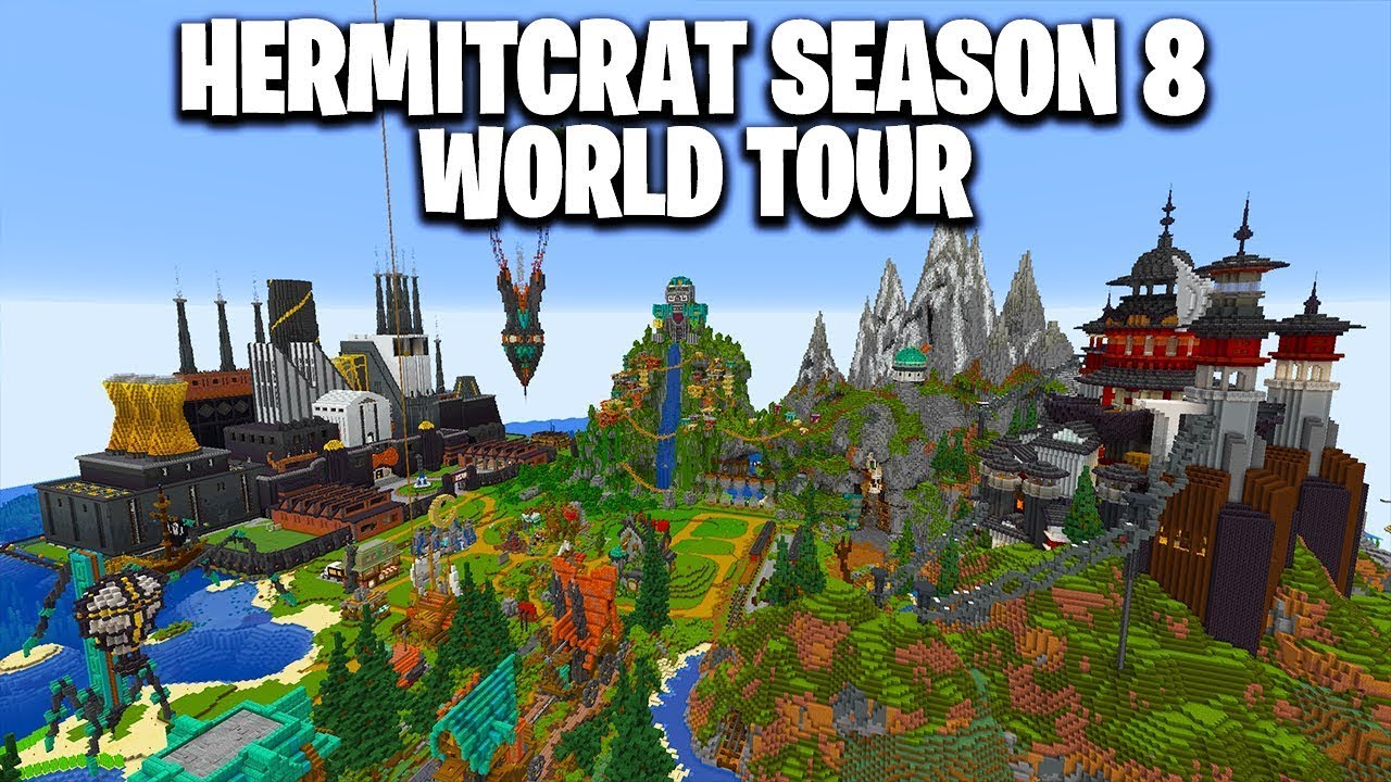 Hermitcraft Season 8 Recap ll A Hermitcraft Season 8 World Tour ll