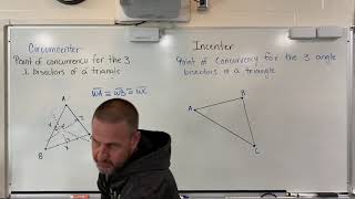Circumcenter and Incenter