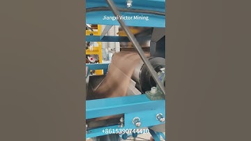 #three roller magnetic roller is testing for #monazite ore