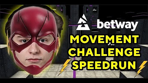 AleksiB SPEEDRUNS the first zone in the NEW Betway Movement Challenge 🏃‍♂️