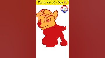 Dog 🐕 Art 🥰🥰 Pydroid3 python turtle #shorts #coding ©