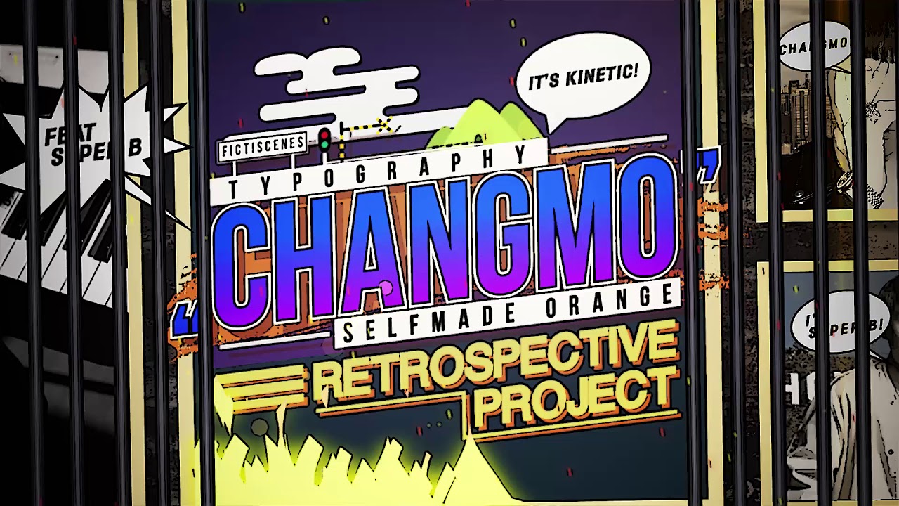 CHANGMO(창모) Selfmade Orange 타이포그래피 유튜브 썸네일