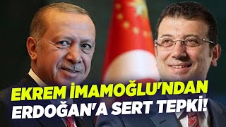 Ekrem İmamoğlu'ndan Erdoğan'a Sert Tepki! | KRT Haber