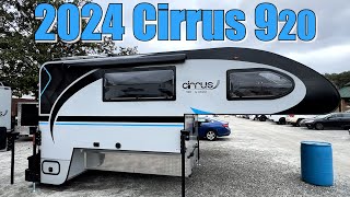 ALL NEW 2024 Cirrus 920 Truck Camper / New Dry Bath