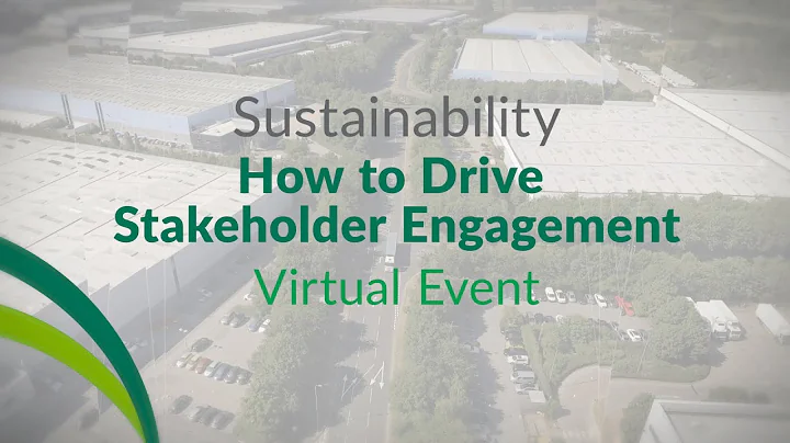 Sustainability Webinar. ESG: How To Drive Stakeholder Engagement
