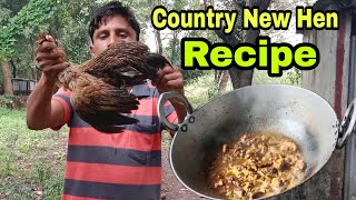 New Hen Recipe//Country Chicken Recipe//@Tribal Life With Cooking