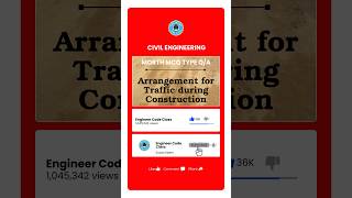 MoRTH 112 Explained | Traffic Arrangement &amp; Diversion | MCQ #shortsfeed  #shorts #truedialogue