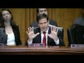 Senator Rubio questions witnesses at a Senate Foreign Relations Committee Hearing on Ukraine funding