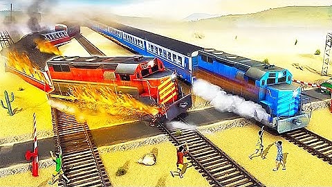 Subway Bullet Train Sim 2022 - Level 13 Fail Crash Hit Other Train