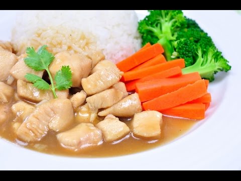 Rice with Chicken in Gravy Sauce - 