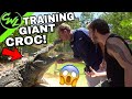 TRAINING GIANT CROCODILES!!!