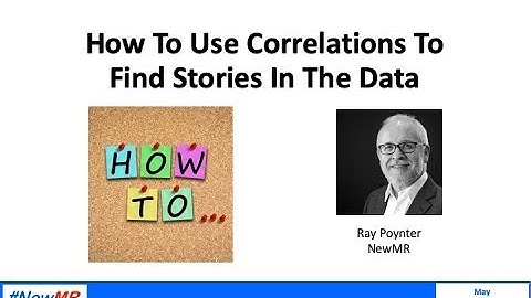 How to use Correlations to find Insights