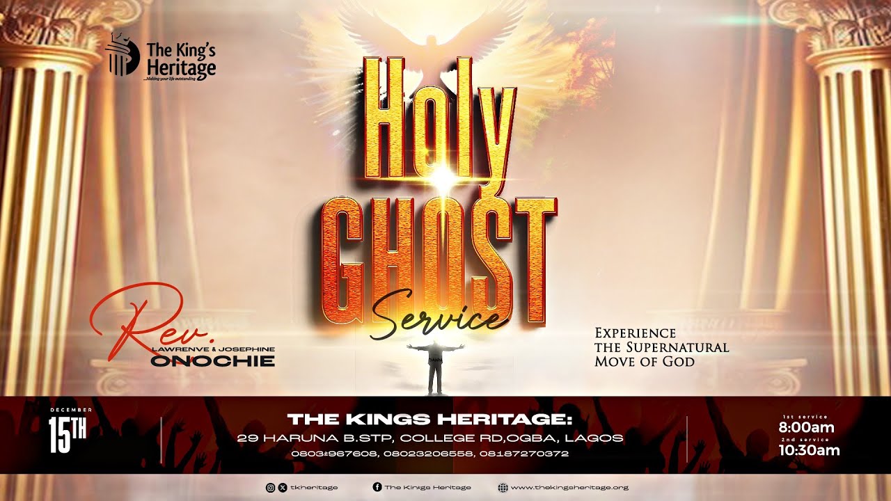 HOLY GHOST 2ND SERVICE // THE KINGS HERITAGE CHURCH// 15-12-2024 - YouTube