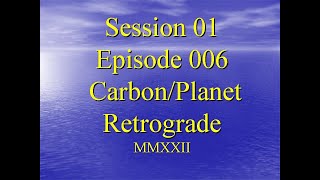 Session 01, episode 006; Simulation of the Carbon Atomic