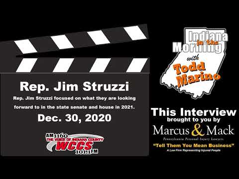 Indiana in the Morning Interview: Rep. Jim Struzzi (12-30-20)