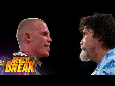 Mick Foley\u0027s Dynamite debut! | AEW Beach Break, 7/8/26