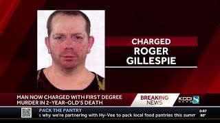 Centerville man charged with first-degree murder for death of toddler