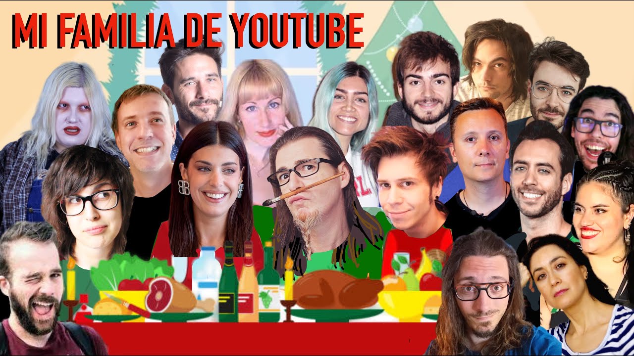 MI FAMILIA DE YOUTUBE. Papá Rubius, Mamá Dulceida + Melo, Hermanos ...