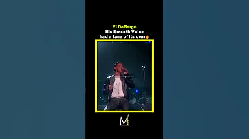 El DeBarge His Smooth Voice Moneondabeat Music Musica Musician Musicproducer Yt Singing 