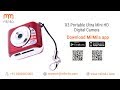 X3 Portable Ultra Mini HD High Definition Digital Camera Mini DV Support 32GB TF Card with Mic