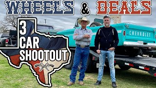 Wheels & Deals- 3 Car Shootout