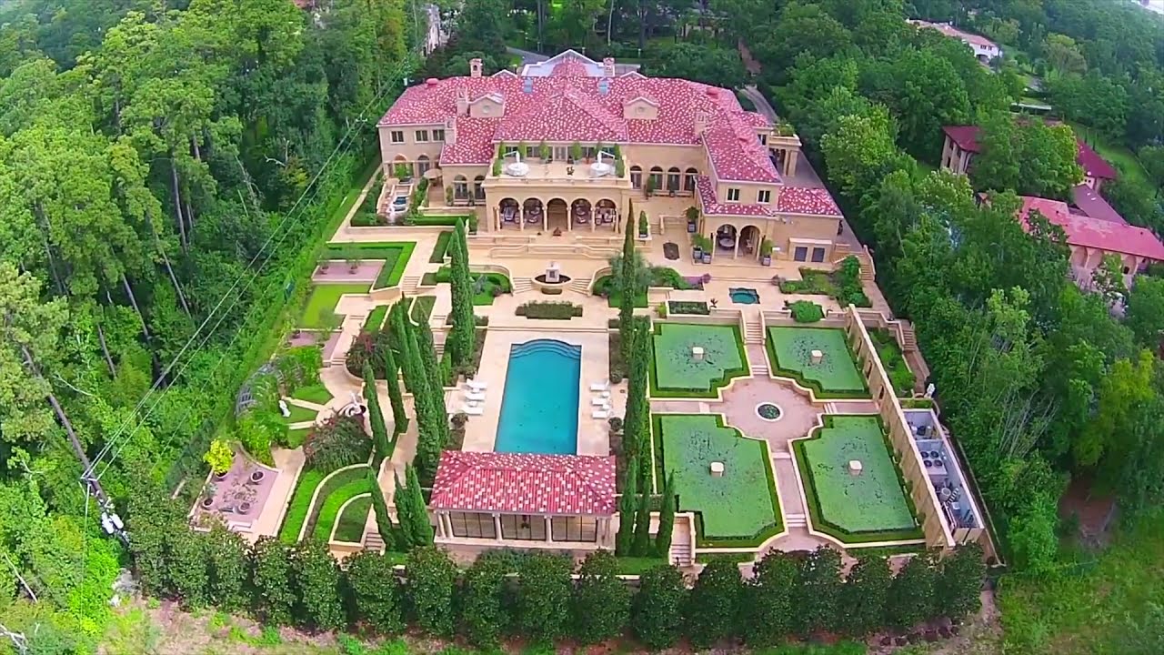 Intricate Palatial Chateau in Houston, Texas