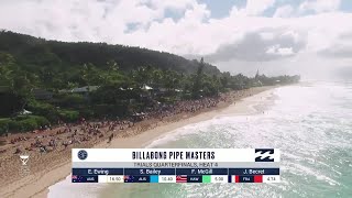 Becret vs. Bailey vs. Ewing vs. McGill - Trials QF H4 - Billabong Pipe Masters 2018