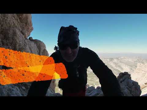 Gran Sasso raggiunto dalla Direttissima. GoPro Hero.