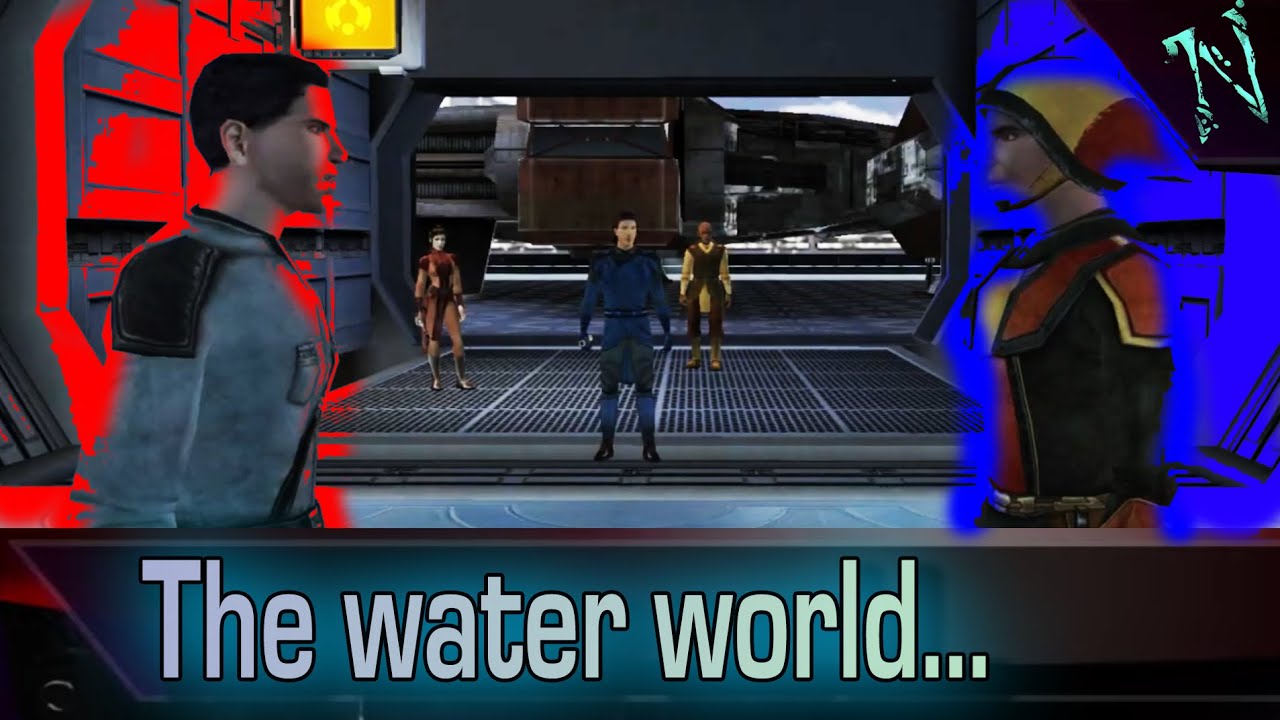 ARRIVAL to Manaan MANAAN KOTOR 1 Star Wars Knights of the Old