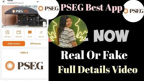 PSEG Best App|| Real Or fake|| kitne din chalega|| Full Details video 📸📷||