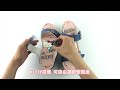 HELLO KITTY艾樂跑女鞋-楔型底台輕量涼拖鞋-藍(921012) product youtube thumbnail