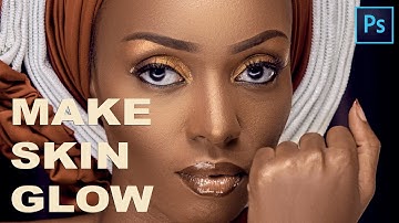 How To Make SKIN GLOW in Photoshop | Add Glow or Shine to skin in Photoshop - Photoshop Tutorial