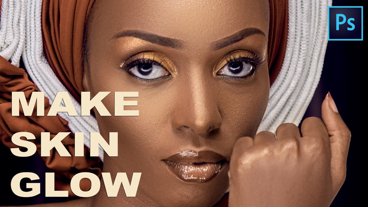 How To Make SKIN GLOW In Photoshop Add Glow Or Shine To Skin In 