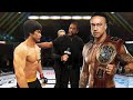 UFC 4 | Bruce Lee vs. Damian Priest (WWE) (EA Sports UFC 4)