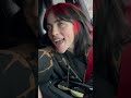 Billie Eilish Greets Fans At Stop Sign!