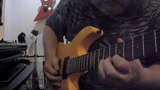 ESP LTD M-50FR Neon Orange Guitar demo. Great guitar for the price!