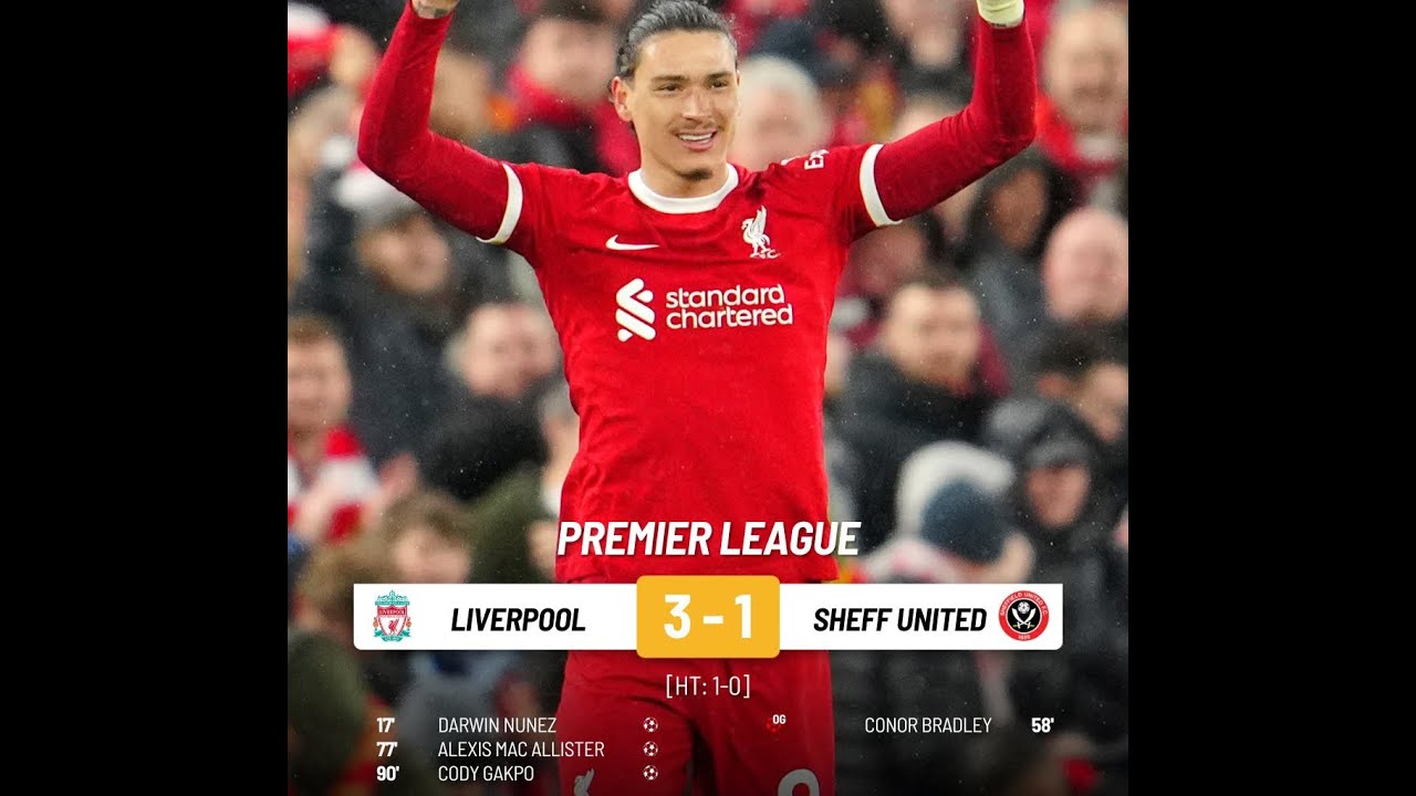 Liverpool 3-1 Sheffield United : ALL GOAL (FULL HD) - YouTube