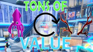 SO MANY VALUE ITEMS IN TRADE HANGOUT! [Episode 4]