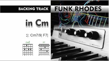 Funk Rhodes Backing Track in C Minor