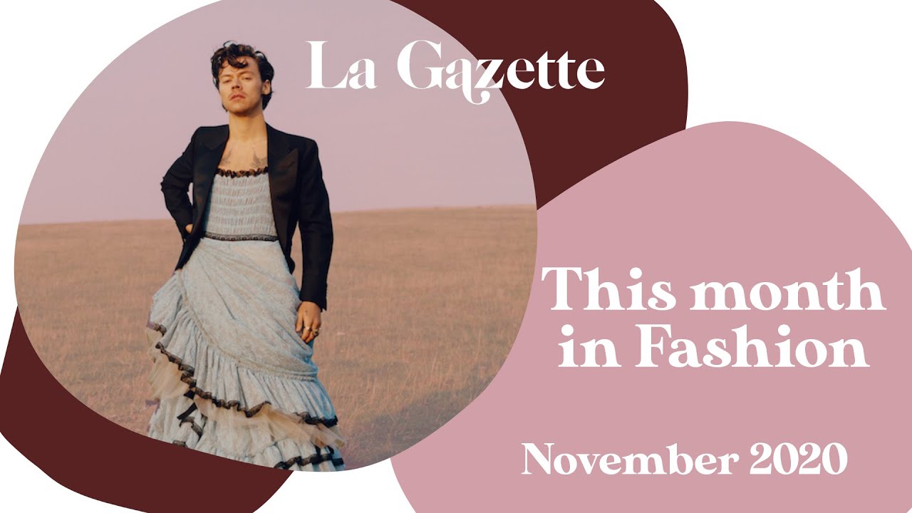 Why did HARRY STYLES wear a dress? This Month in Fashion Podcast