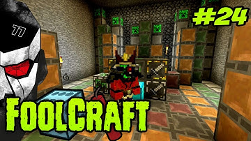 FOOLCRAFT #24 - OVERPOWERED MOB FARM? WOOT IS THIS?  [Modded Minecraft 1.10]