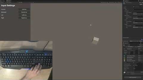 Unity Test - Simple Custom Input With Runtime Keybindings