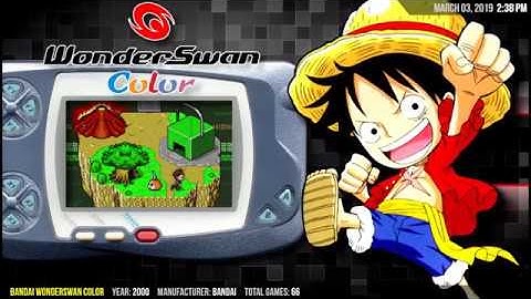 Bandai WonderSwan Color LaunchBox Bigbox Demo