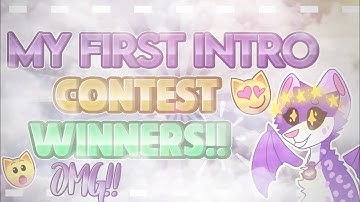 My First Intro Contest Winners!! (OMG!!) ✨ | Animal Jam | StarszTwo AJ